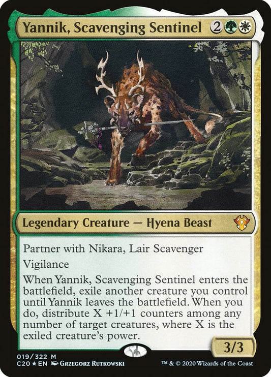 Yannik, Scavenging Sentinel - C20-019-F-LDG