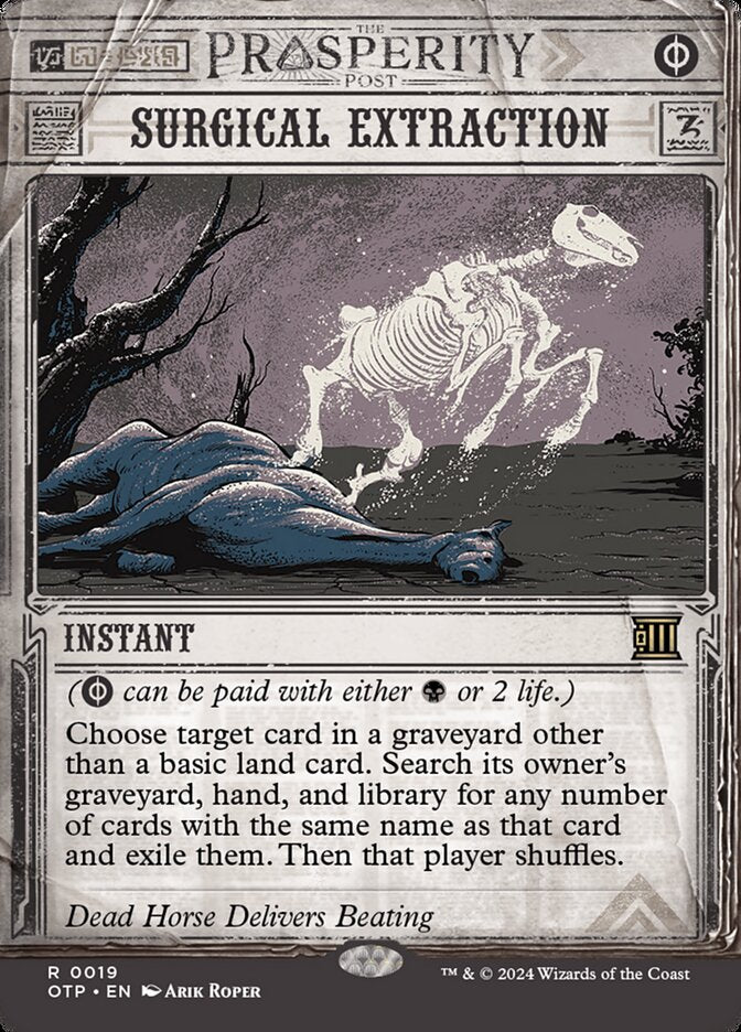 Surgical Extraction - carta Magic The Gathering