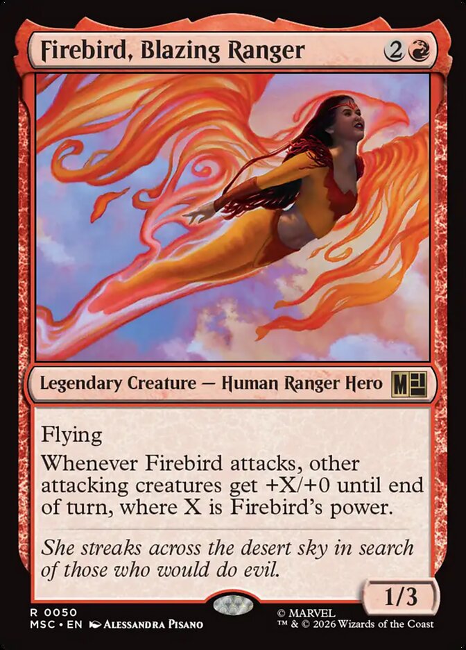 Firebird, Blazing Ranger - carta Magic The Gathering