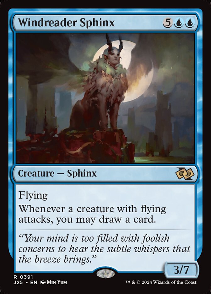 Windreader Sphinx - carta Magic The Gathering