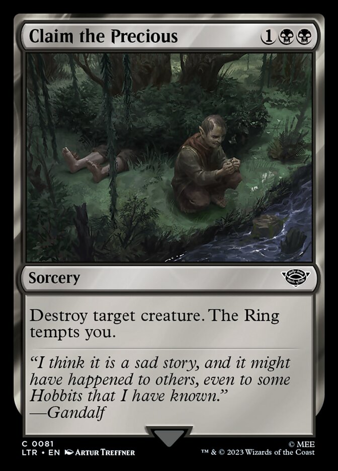 Claim the Precious - carta Magic The Gathering