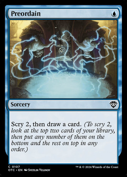 Preordain (OTC)