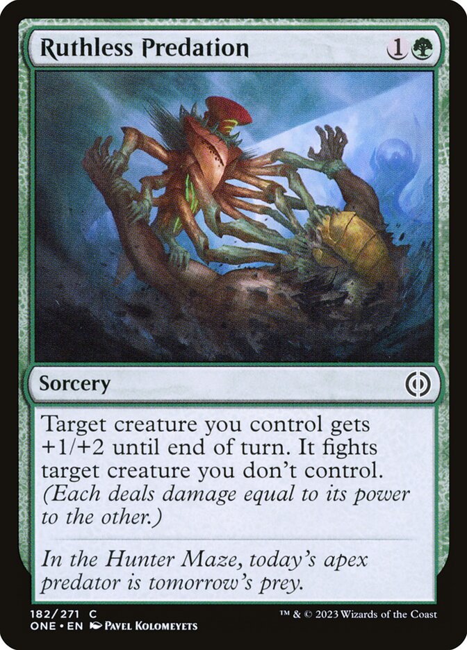 Ruthless Predation - carta Magic The Gathering