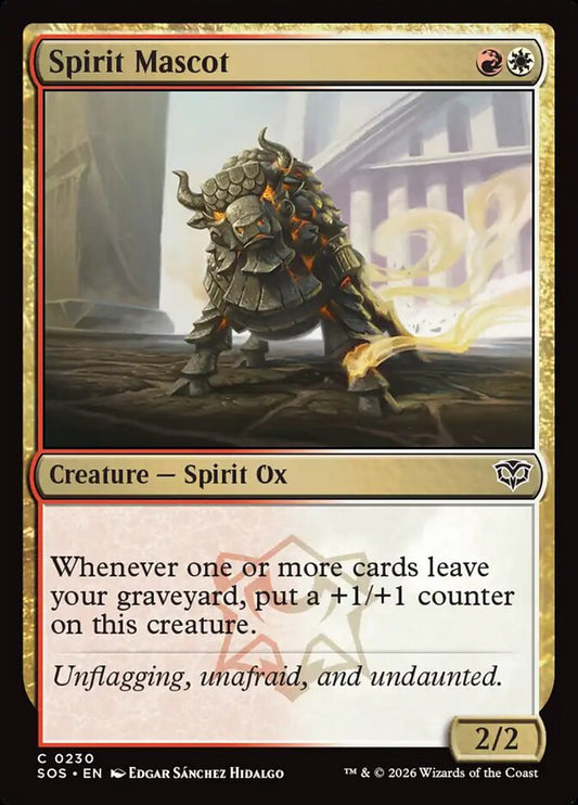 Spirit Mascot - SOS-230-NF-STD