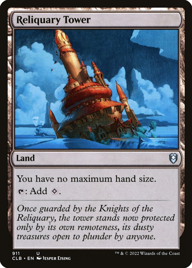 Reliquary Tower - carta Magic The Gathering