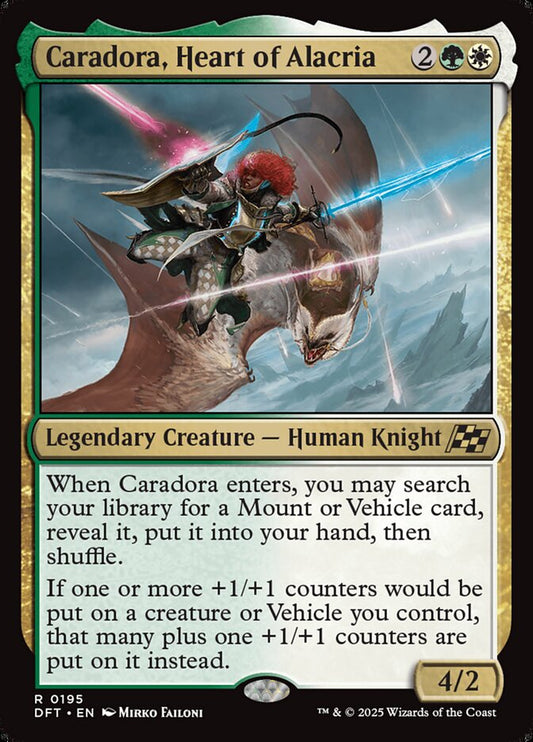 Caradora, Heart of Alacria - DFT-195-NF-LDG