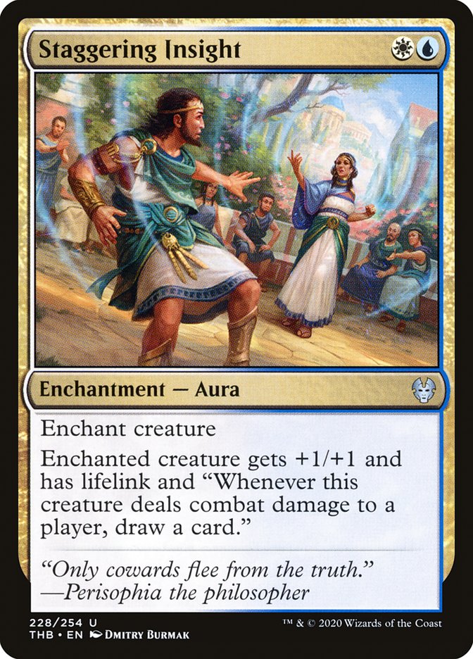 Staggering Insight - carta Magic The Gathering