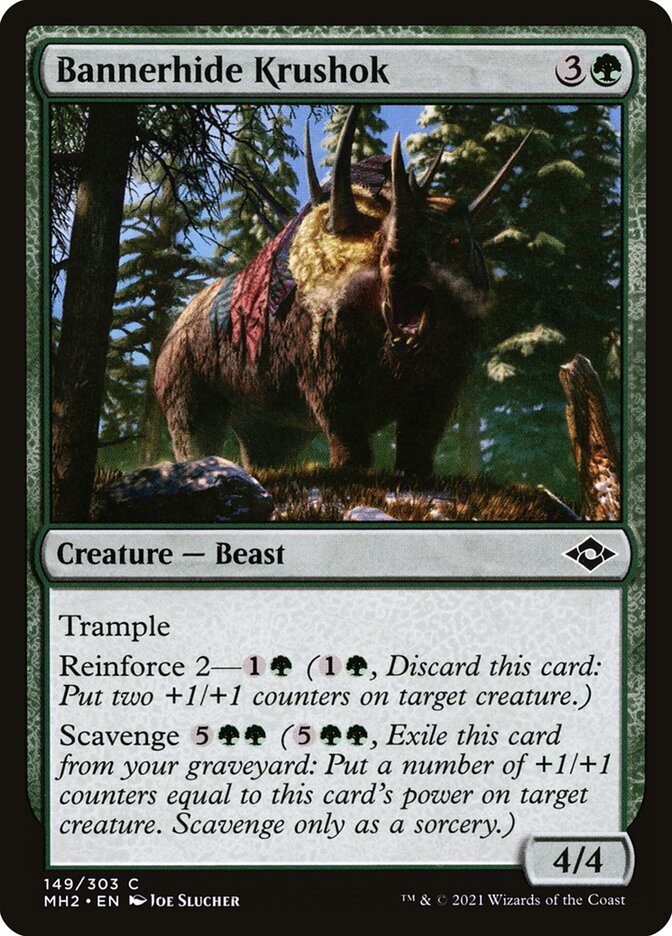 Bannerhide Krushok - carta Magic The Gathering