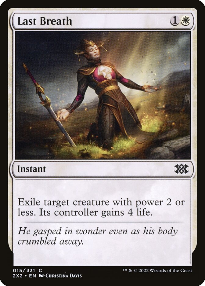 Last Breath - carta Magic The Gathering