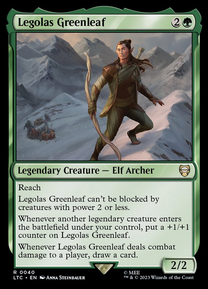 Legolas Greenleaf - carta Magic The Gathering