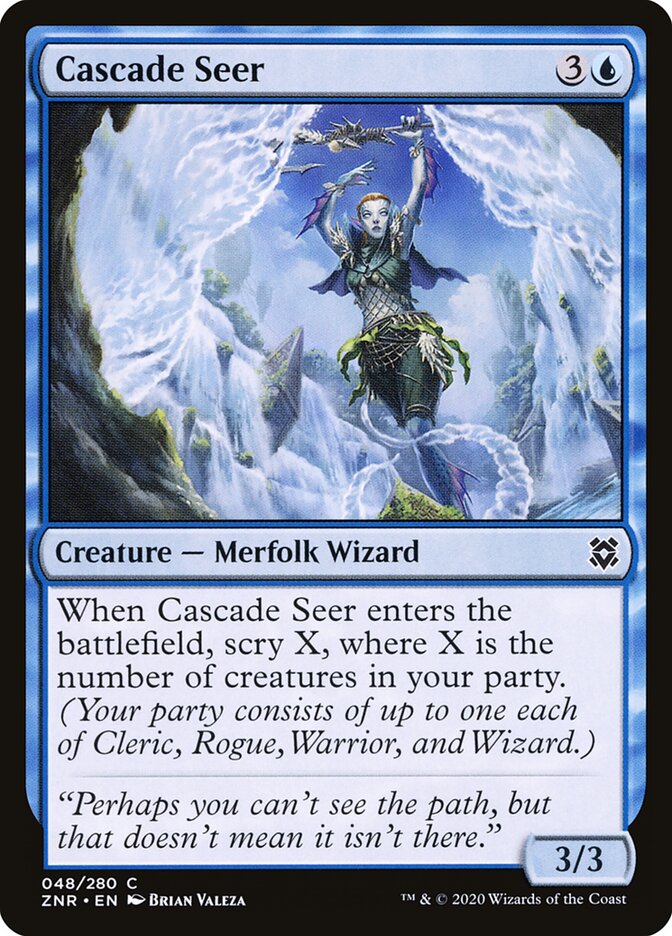 Cascade Seer - carta Magic The Gathering