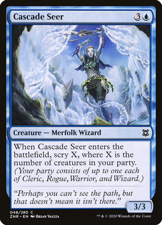 Cascade Seer - carta Magic The Gathering