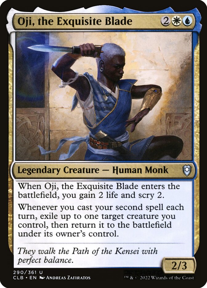 Oji, the Exquisite Blade - carta Magic The Gathering
