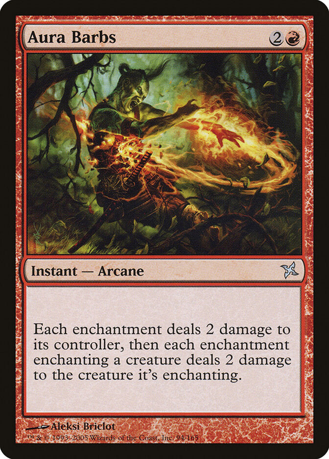 Aura Barbs - carta Magic The Gathering