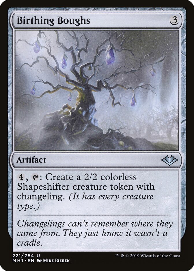 Birthing Boughs - carta Magic The Gathering