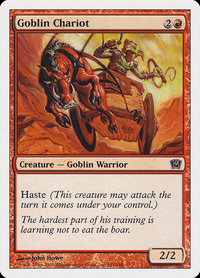 Goblin Chariot - carta Magic The Gathering