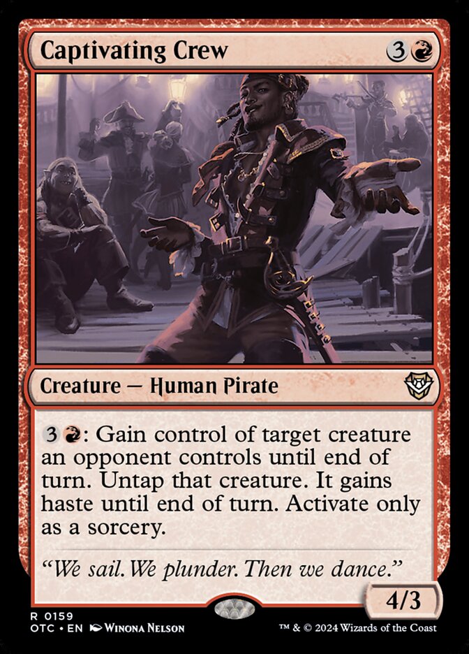 Captivating Crew - carta Magic The Gathering