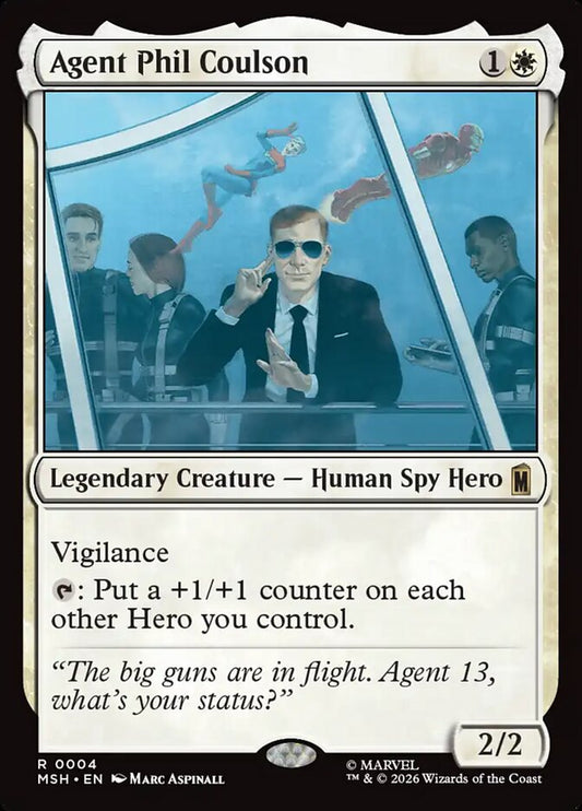 Agent Phil Coulson - carta Magic The Gathering