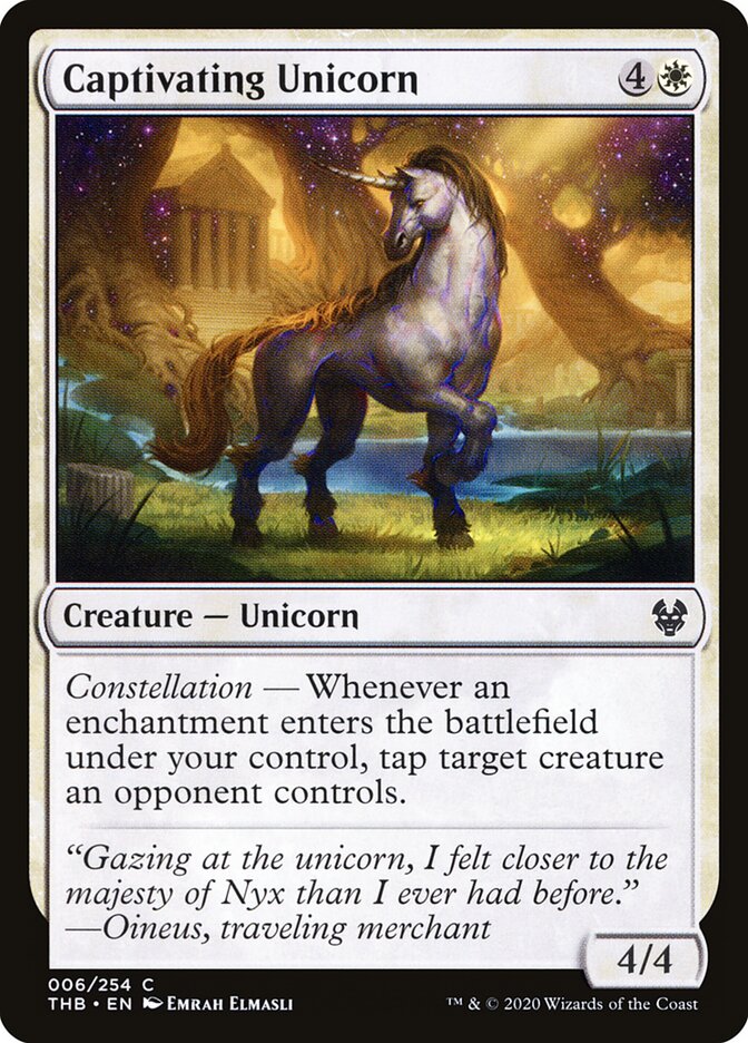 Captivating Unicorn - carta Magic The Gathering