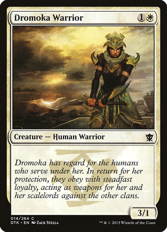 Dromoka Warrior - carta Magic The Gathering
