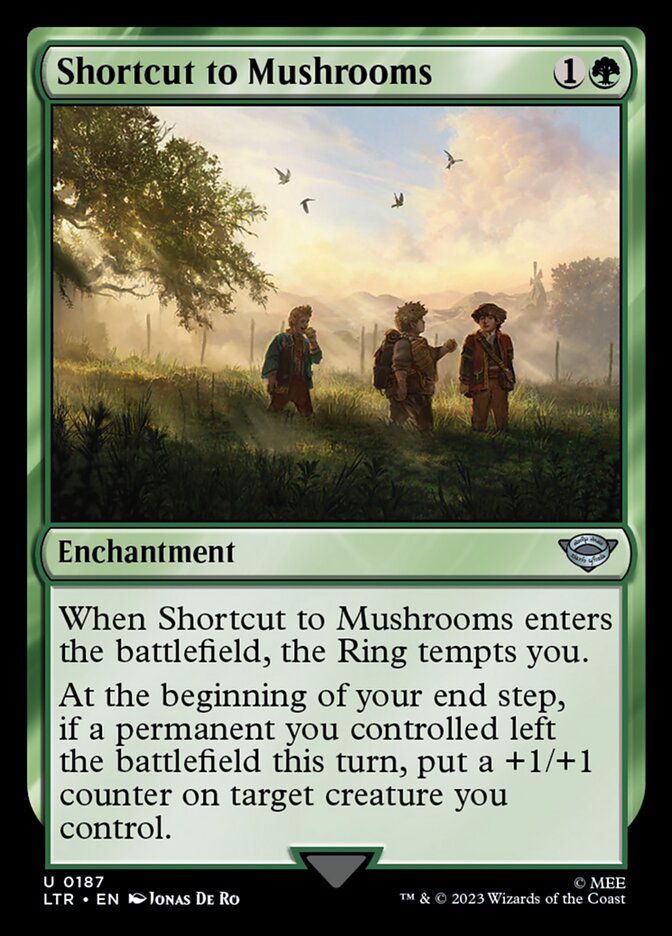 Shortcut to Mushrooms - carta Magic The Gathering