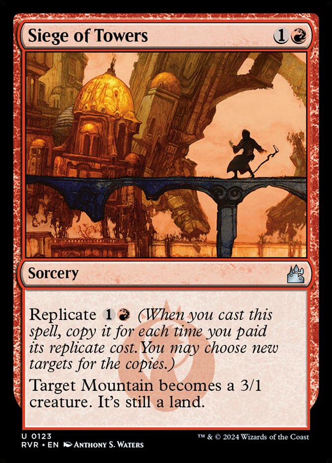 Siege of Towers - carta Magic The Gathering
