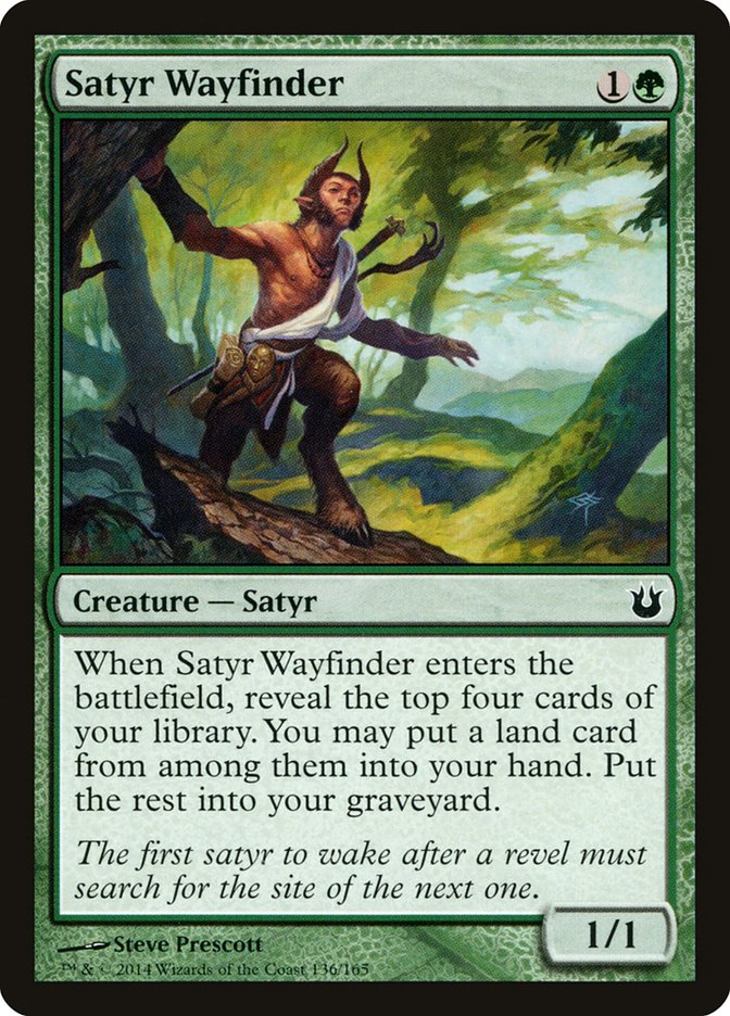 Satyr Wayfinder - carta Magic The Gathering