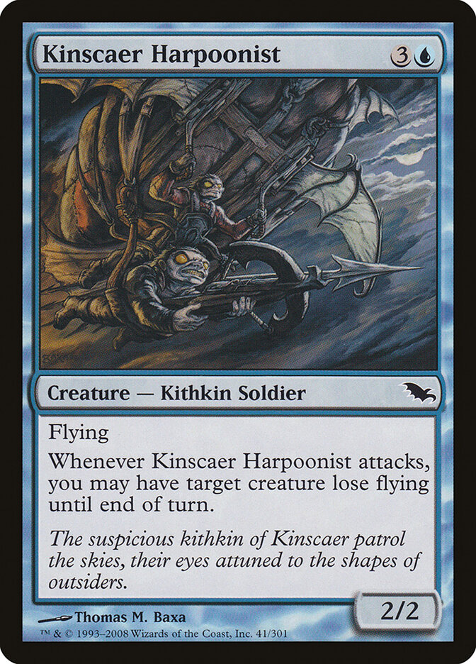 Kinscaer Harpoonist - carta Magic The Gathering