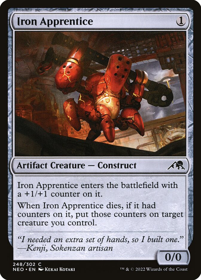 Iron Apprentice - carta Magic The Gathering