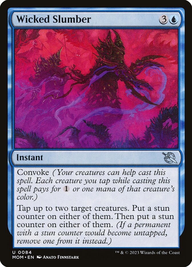 Wicked Slumber - carta Magic The Gathering