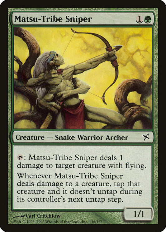 Matsu-Tribe Sniper - carta Magic The Gathering