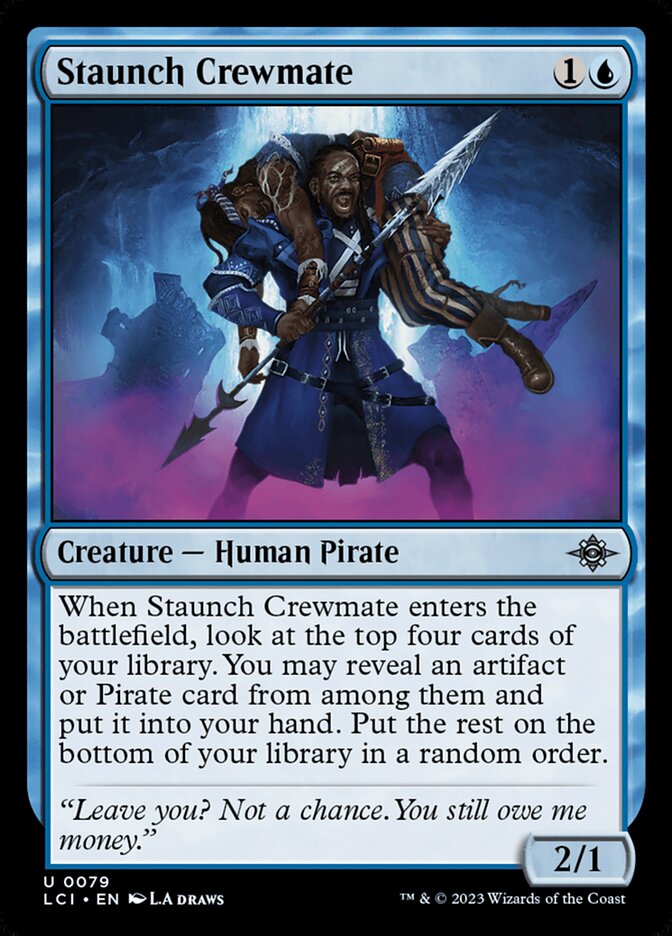 Staunch Crewmate - carta Magic The Gathering