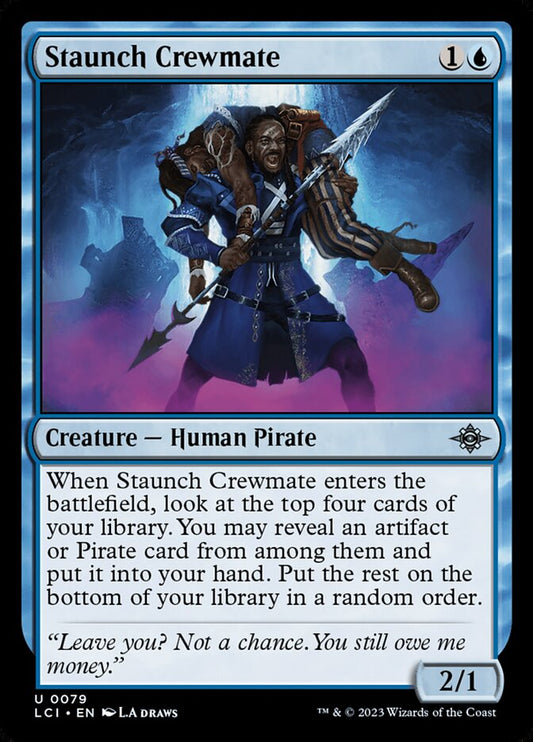 Staunch Crewmate - carta Magic The Gathering