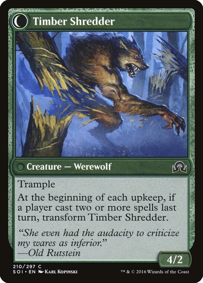 Timber Shredder - carta Magic The Gathering