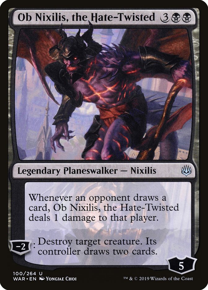 Ob Nixilis, the Hate-Twisted - carta Magic The Gathering