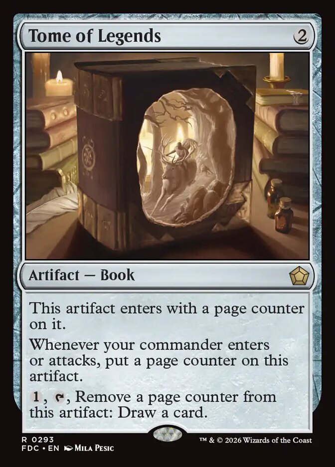 Tome of Legends - carta Magic The Gathering