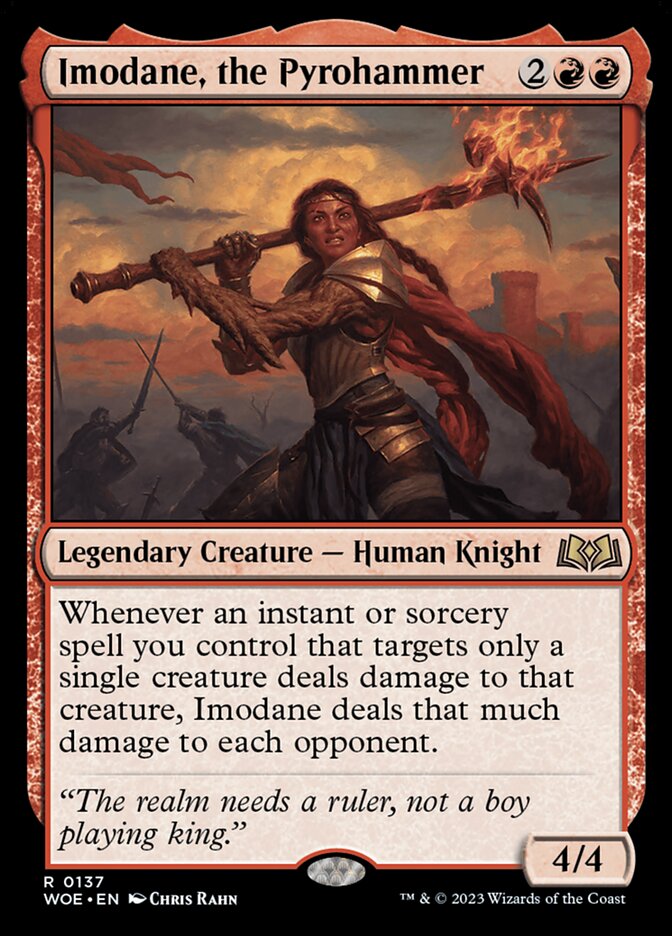 Imodane, the Pyrohammer - carta Magic The Gathering