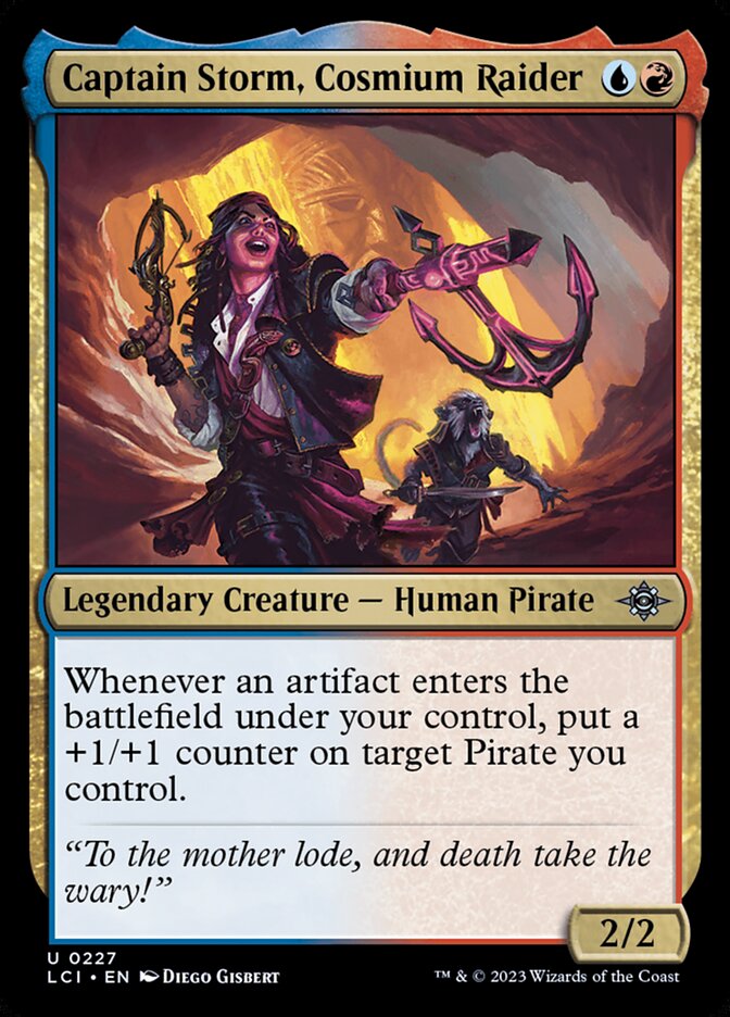 Captain Storm, Cosmium Raider - carta Magic The Gathering