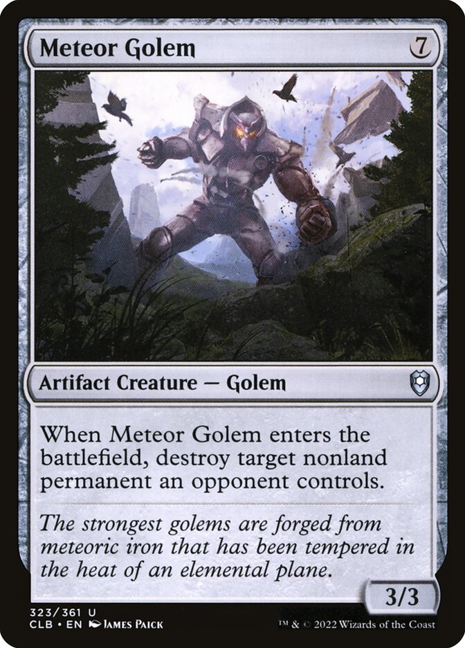 Meteor Golem - CLB-323-NF-STD
