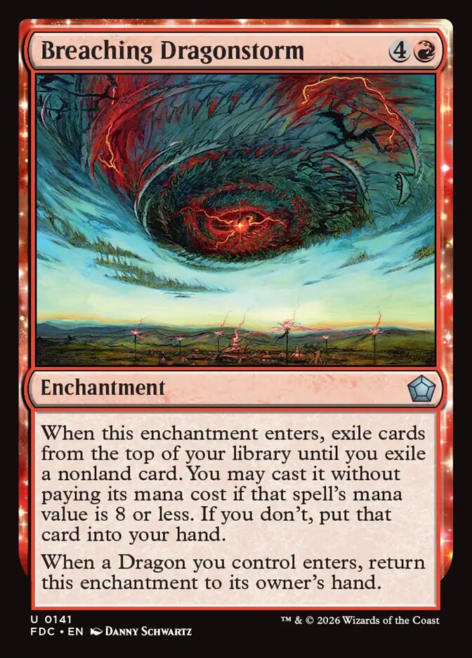 Breaching Dragonstorm - carta Magic The Gathering