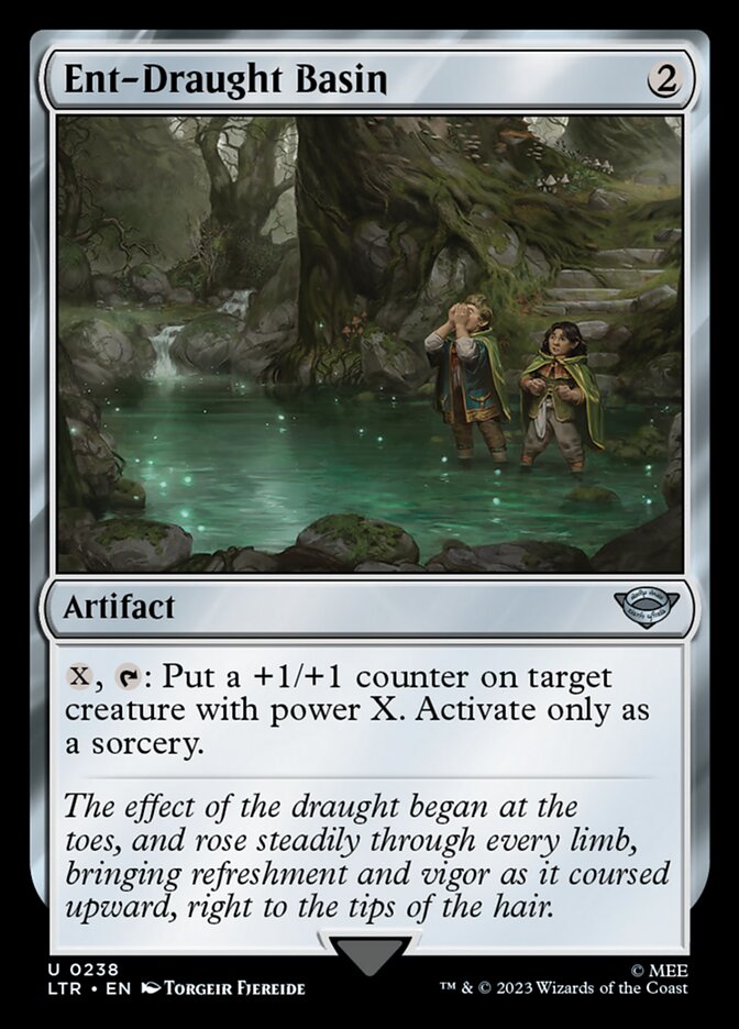 Ent-Draught Basin - carta Magic The Gathering