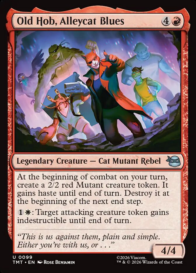 Old Hob, Alleycat Blues - carta Magic The Gathering