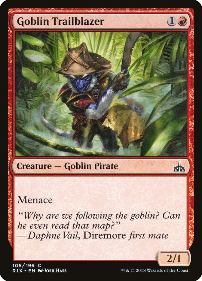 Goblin Trailblazer - carta Magic The Gathering