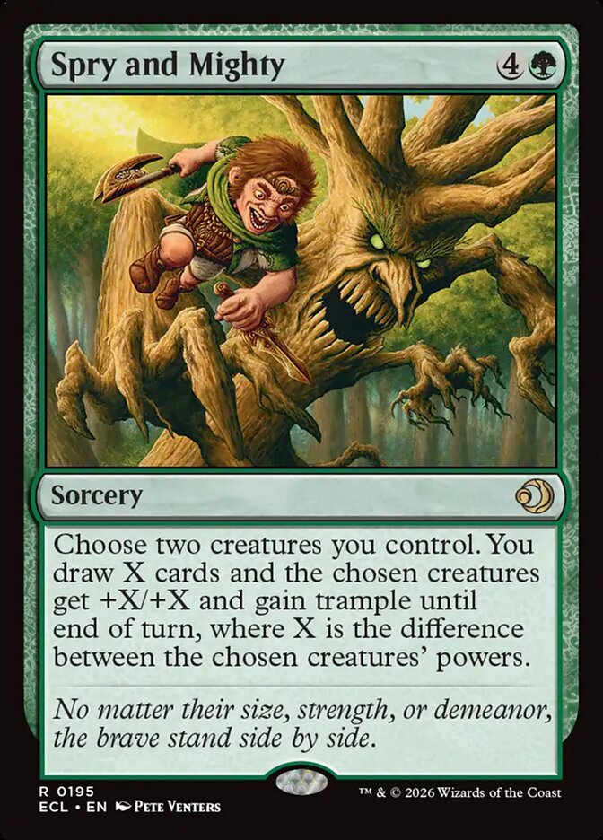 Spry and Mighty - carta Magic The Gathering