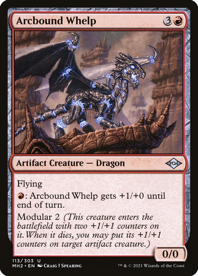 Arcbound Whelp - carta Magic The Gathering