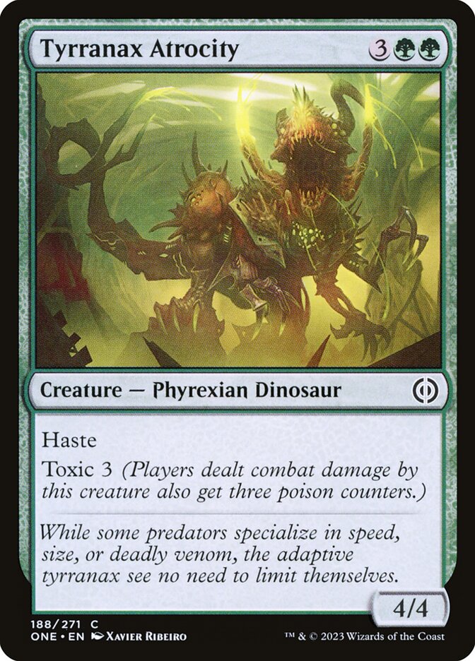 Tyrranax Atrocity - carta Magic The Gathering