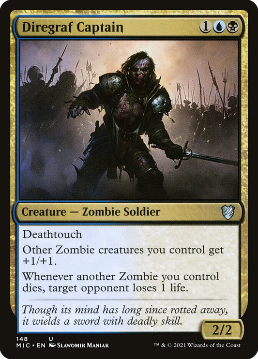 Diregraf Captain - carta Magic The Gathering