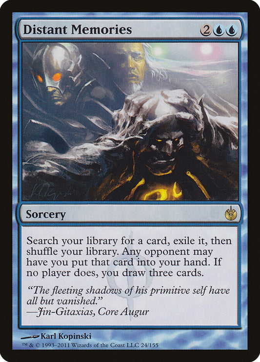 Distant Memories - carta Magic The Gathering