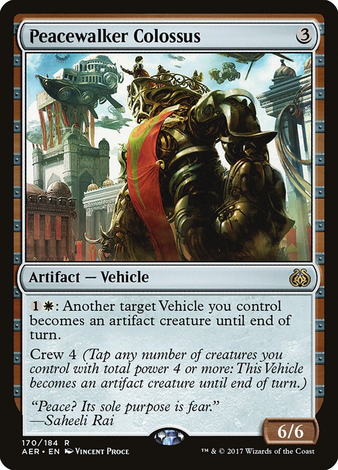Peacewalker Colossus - carta Magic The Gathering