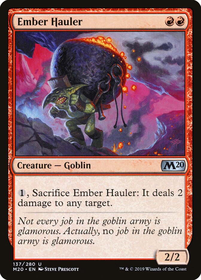 Ember Hauler - carta Magic The Gathering